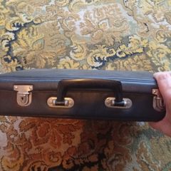 Vintage 1970s / 1980s Luxury Leather Look Cassette Tape Carrying Case
