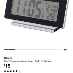 Ikea Digital clock