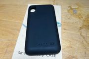 phone case with integrated battery pack iPhone X/Xs