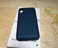 phone case with integrated battery pack iPhone X/Xs