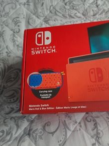 Nintendo switch Mario Red and Blue edition
