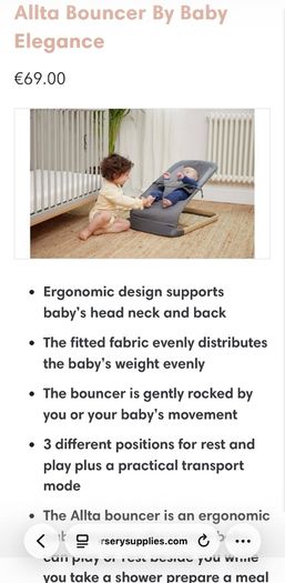 Baby Elegance Bouncer