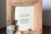 Vintage resin photo frame