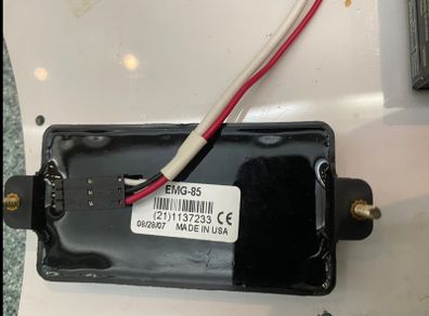 EMG 81 85 active humbucker pickup bridge neck position made in USA electric guitar parts accessories