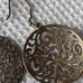 Vintage sterling silver earrings Image 2