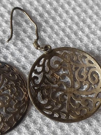 Vintage sterling silver earrings