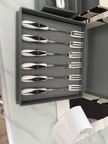 Pastry fork and server