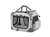 main image for ad Dog cage Dog cage foldable with 2 doors and plastic shell