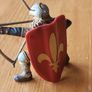 Scheich Knight Archer Kneeling Plus Berliner Zinn Figure. Both In Good Condition.  See Photos For Same. Image 8
