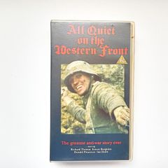 All Quite On The Western Front  Vhs