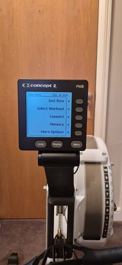 Concept 2 model D rowing machine - PM 5