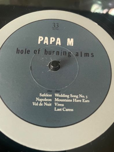 Papa M  (Dave Pajo / Slint / Arial M) - Hole Of Burning Alms
