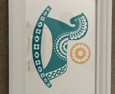 Rocking horse print