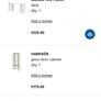IKEA Fabrikor Glass Door Cabinet - as new Image 5