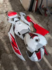 Yamaha R6 2008-2016 Genuine OEM Fairings - Red/White