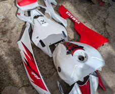 Yamaha R6 2008-2016 Genuine OEM Fairings - Red/White