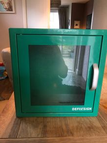 Defibrillator Storage Box