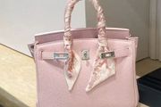Luxury leather handbag
