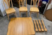 Table &amp; 3 chairs