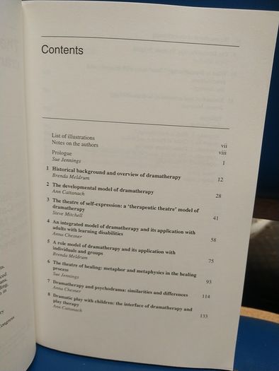 Handbook of Dramatherapy