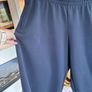 Ladies Anthology Navy Barrel Leg Joggers Image 8