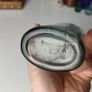191 - Set of 3 Vintage Cork Top Decorative Collectible Clear Glass Bottles Image 4