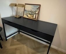 Office desk IKEA Alex dark blue