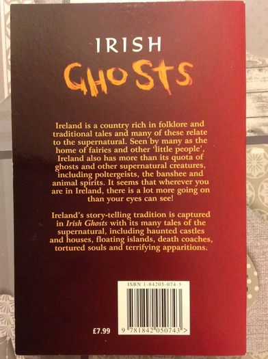 True Irish Ghosts.  Book