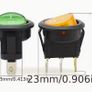 4 pcs LED Color Changing Rocker Switches, 12V 20A, 3-Pin, On/Off, new. Image 3