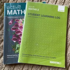 JC Active Maths 2 Textbook and Student Learning Log