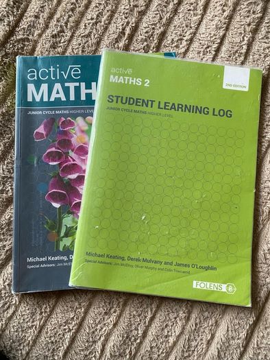 JC Active Maths 2 Textbook and Student Learning Log