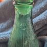 Empoli Green Glass Cat Decanter Image 4
