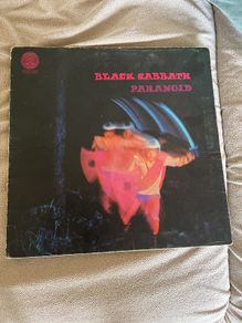 Black sabbath - paranoid - vertigo label UK original