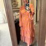 Never fully dressed tiered midi dress Image 4
