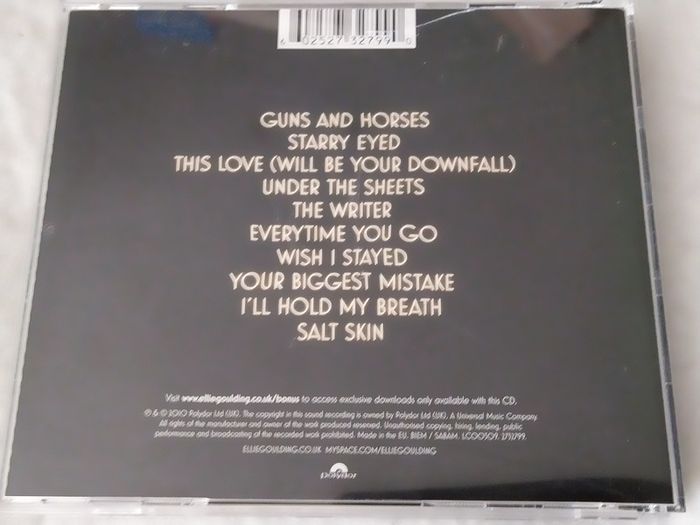 As New Ellie Goulding - Lights Cd