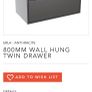 RT Large Erla 800mm Bathroom unit, Brand New sink not included Image 5