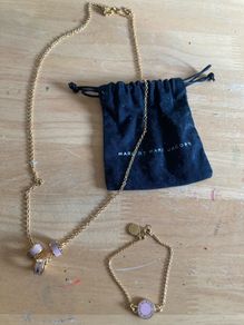 Marc jacobs necklace and bracelet