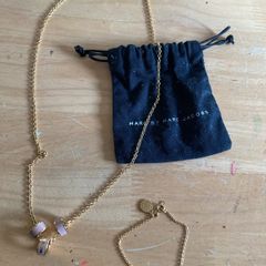 Marc jacobs necklace and bracelet