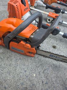 Stihl and Husqvarna Chainsaws and Long-Reach Trimmers For Parts Repair