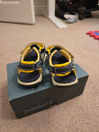7.5 UK size 24 Timberland Toddler Strap Sandal Shoes