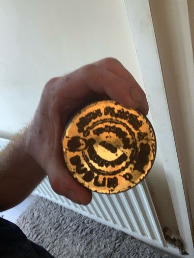 vintage players tin