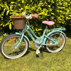 18 Inch Verve Star Bike with Basket Mint