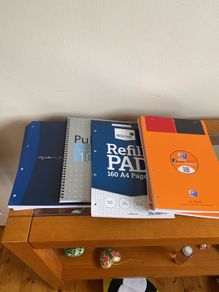 Refill pad notebook writing paper Oxford Pukka pad