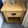 Bedside locker - solid oak Image 3