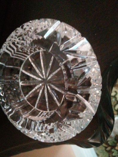 Galway crystal Ashtray/Candle holder