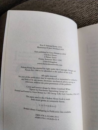 POG by Padraig Kenny 2019 paperback in very good condition FREE STANDARD POSTAGE INCLUDED