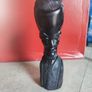 Carved Ebony / Dark Wood Tribal African Head / Bust Sculpture Image 9