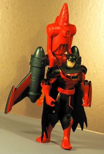 COLLECTORS Total Armor Stealth Blast Rocket Batman