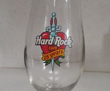 Hard Rock Cafe - 25 Years London 1971 - Hurricane Glass