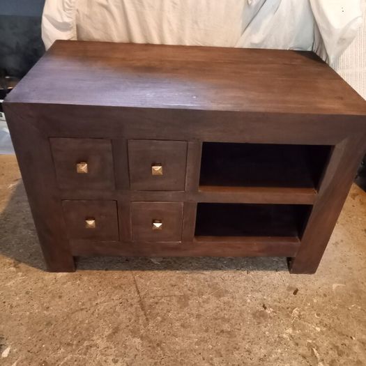 Wooden tv unit